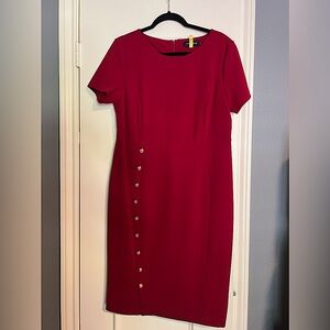Ivanka Trump red dress size 14